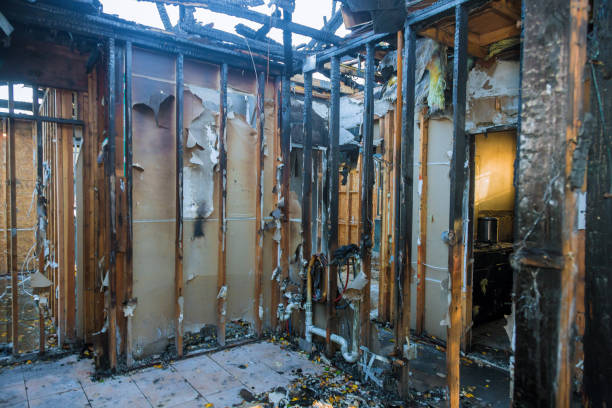 Professional Smoke Damage Removal technician working in Hays, KS
